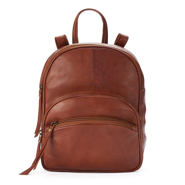 Kohls cheap leather backpack