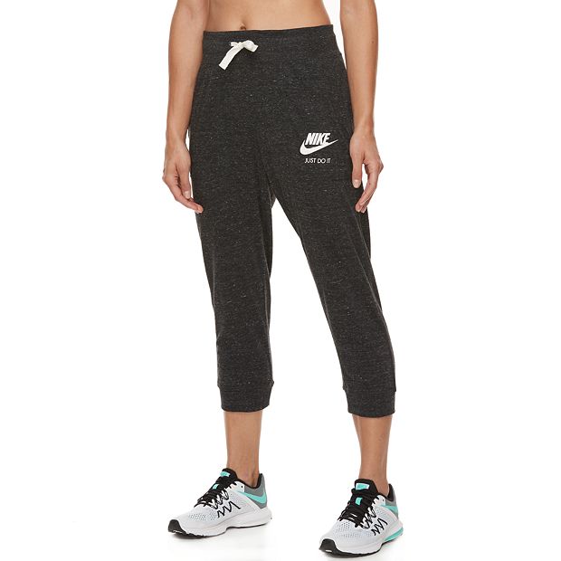 NIKE Women's Vintage Gym Capri Jogger Pants NEW with tags CJ1824-010 Size  XS-XL