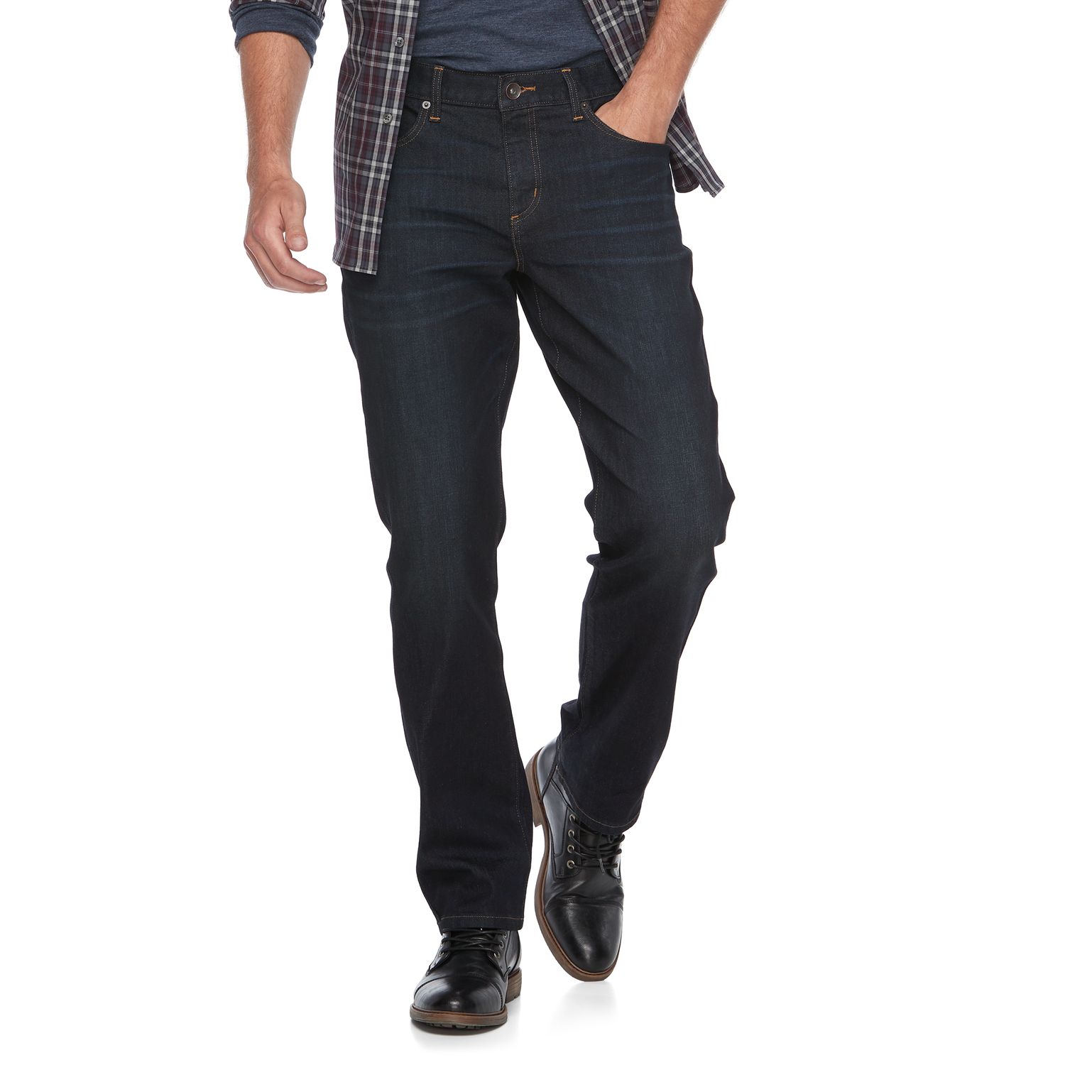 apt 9 jeans men's straight fit