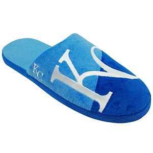 Men's Forever Collectibles Kansas City Royals Colorblock Slippers