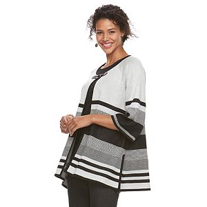 Women's Dana Buchman Striped Cardigan