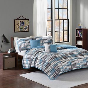 Intelligent Design Beau Coverlet Set