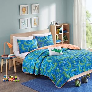 Mi Zone Kids Later Alligator Coverlet Set