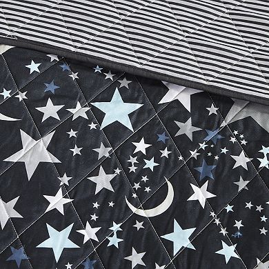 Mi Zone Kids Shooting Star Quilt Set with Shams and Decorative Pillows