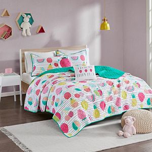 Urban Habitat Kids Water Melly Fruit Coverlet Set