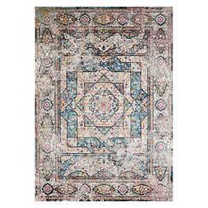 United Weavers Rhapsody Acton Framed Floral Rug