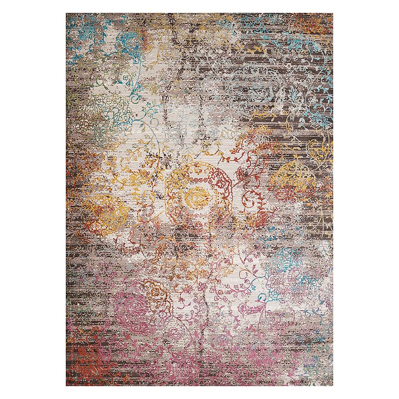 United Weavers Rhapsody Falkirk Floral Rug, Multi, 8Ft Rnd