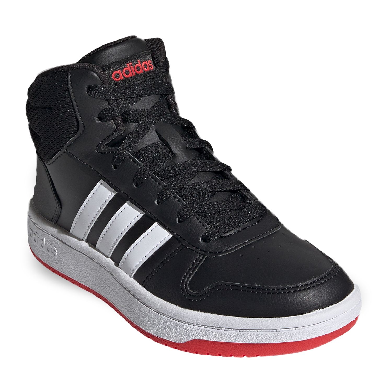 kids black basketball shoes