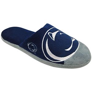 Men's Forever Collectibles Penn State Nittany Lions Colorblock Slippers