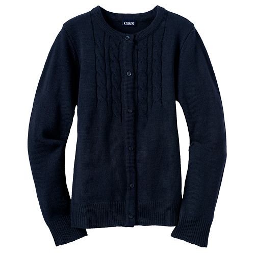 Girls 416 Chaps School Uniform Cardigan