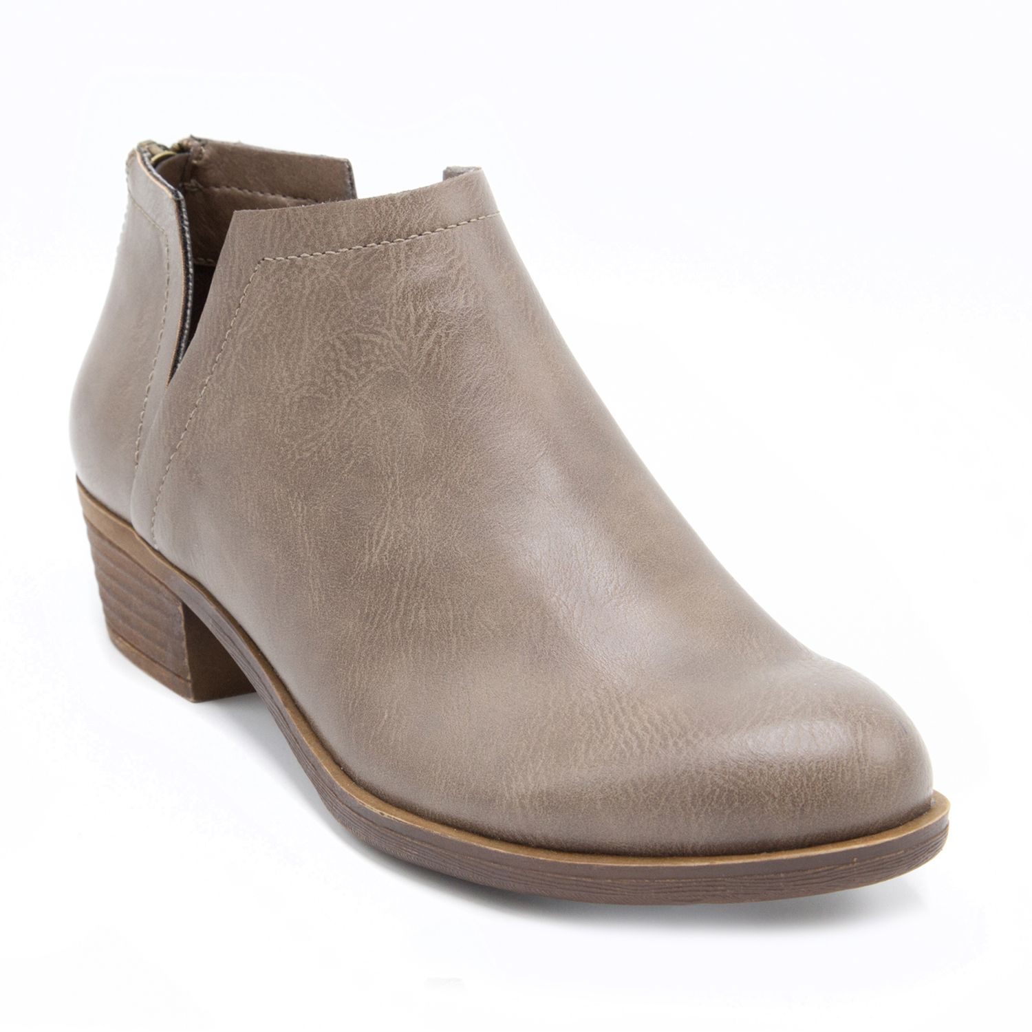 peep toe booties kohl's