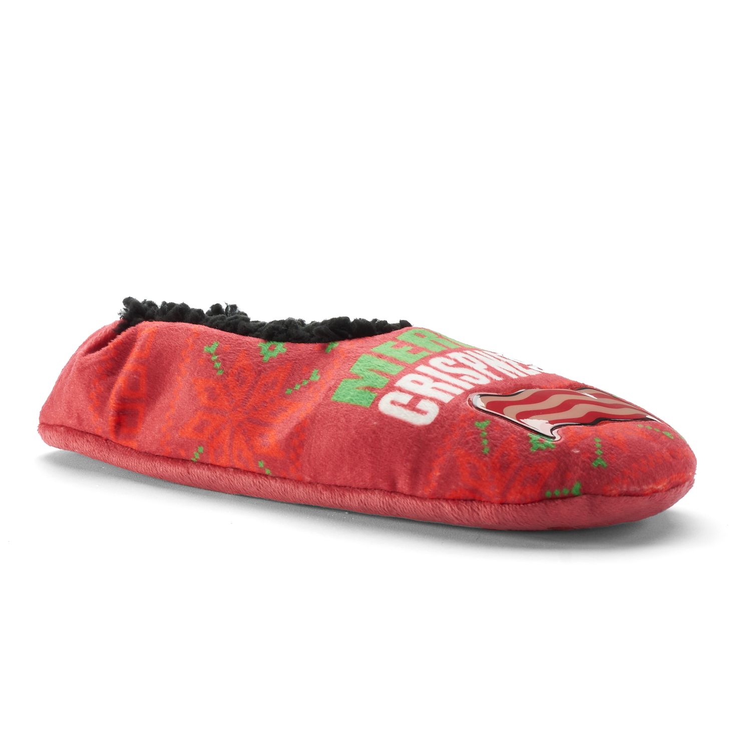 mens christmas slippers