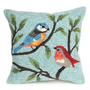 Jordan Manufacturing Bird Design Throw Pillow