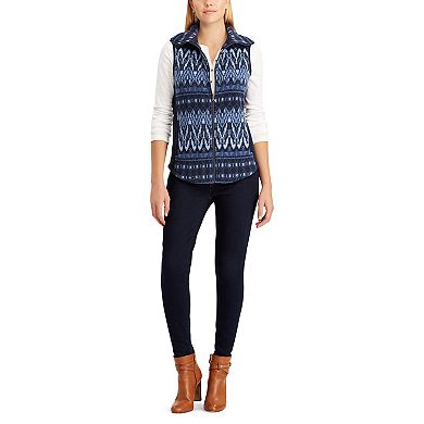 Women's Chaps Faux Shearling Vest