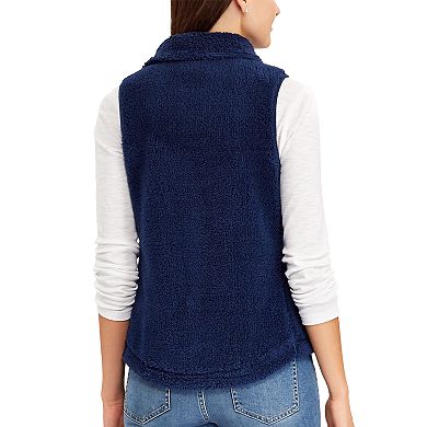 Women's Chaps Faux Shearling Vest