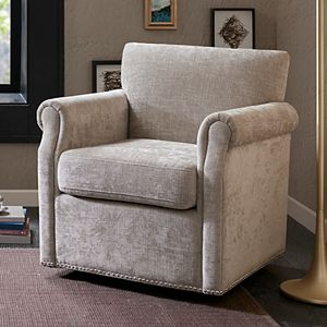 Madison Park Helleman Swivel Arm Chair