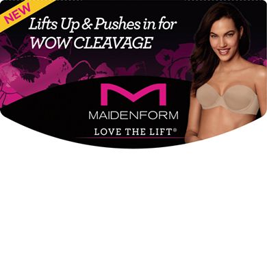 Maidenform Love the Lift Push-Up & In Strapless Bra DM9903