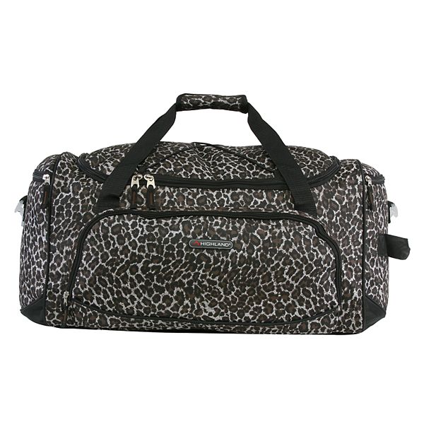 Pacific Coast Highland Women's Medium Travel Duffel Bag - Leopard