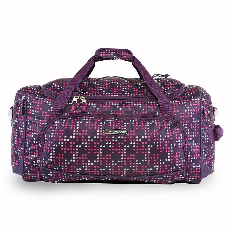 Pacific Coast Highland Womens Medium Travel Duffel Bag, Purple