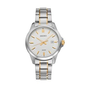 Seiko Men's Two Tone Stainless Steel Watch - SUR247
