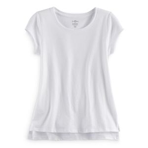 Girls 7-16 & Plus Size SO® Vented Hem Core Tee