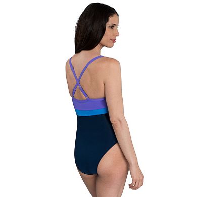 Women's Dolfin Colorblock One-Piece Swimsuit
