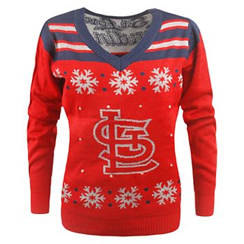 cardinals sweater louis holiday light st