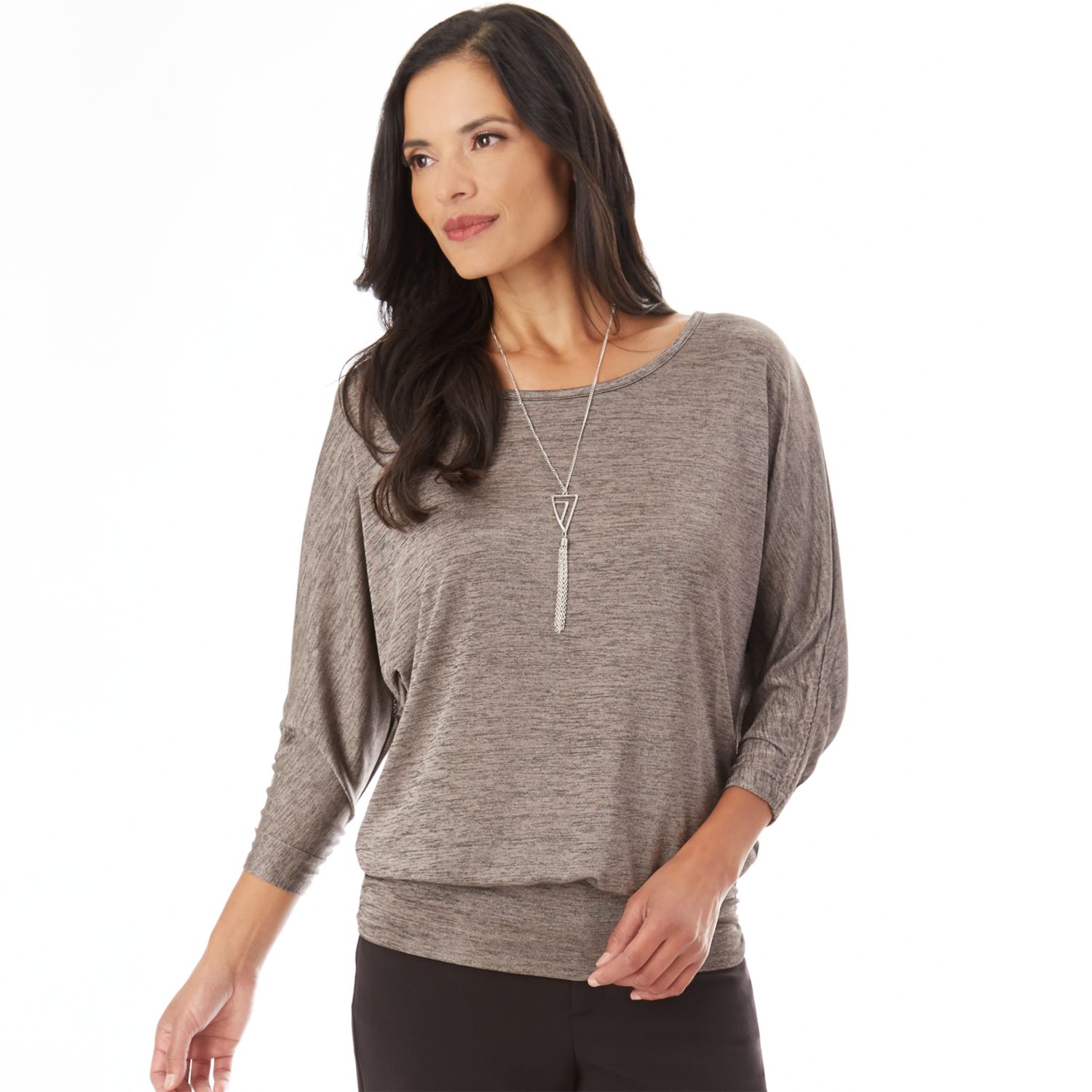 women's tops with banded waist