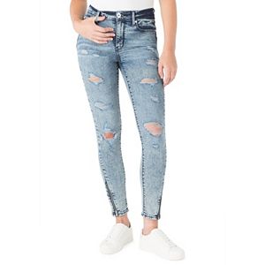 Juniors' DENIZEN from Levi's  Zipper Ankle High-Waist Jeggings