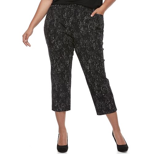 women's plus size golf capris
