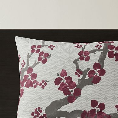 N Natori Cherry Blossom Comforter Set