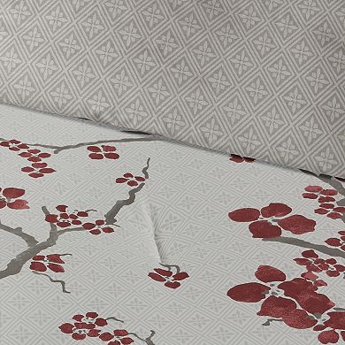 N Natori Cherry Blossom Comforter Set