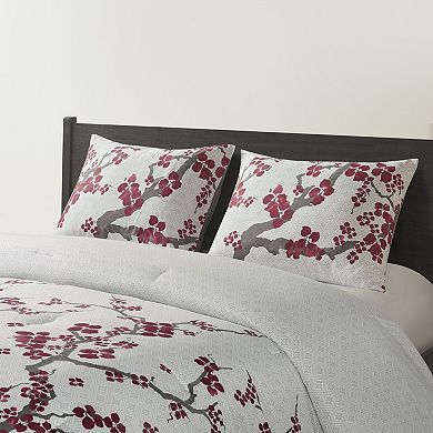 N Natori Cherry Blossom Comforter Set