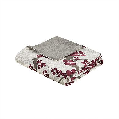 N Natori Cherry Blossom Duvet Cover Set