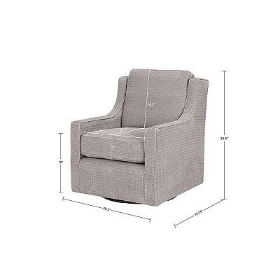 Madison Park Lois Swivel Arm Chair