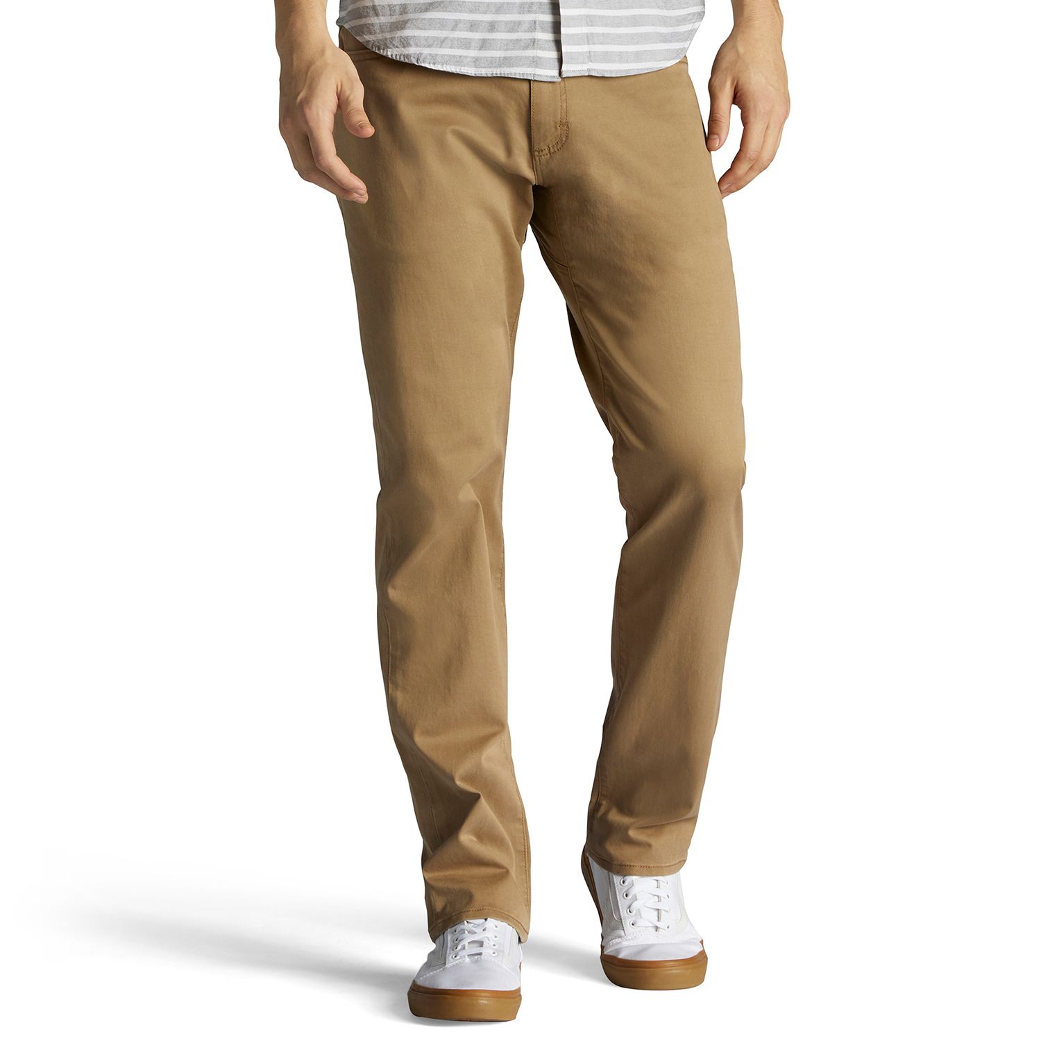 extreme motion straight fit tapered leg jeans