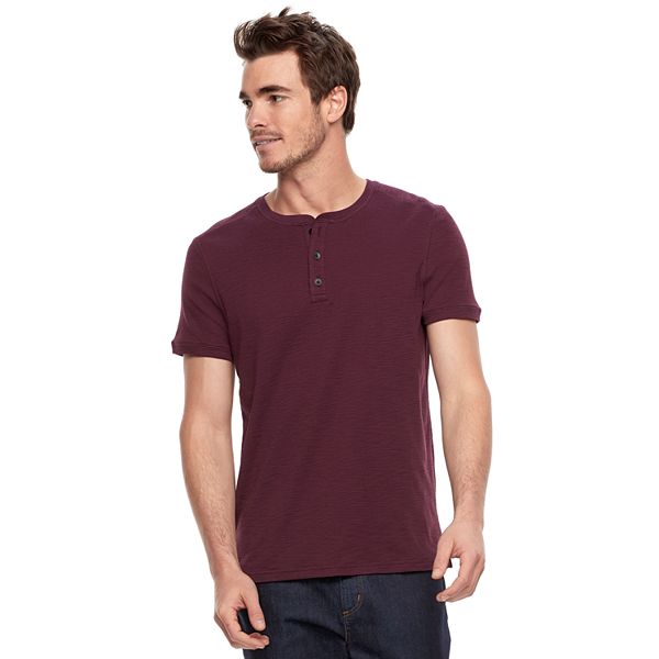 Men's Apt. 9® Modern-Fit Slubbed Henley