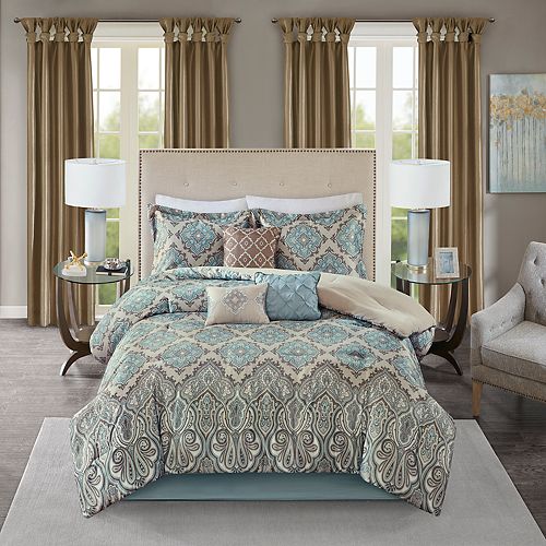 Madison Park 7 Piece Miranda Comforter Set