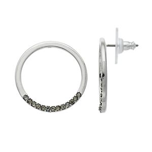 Simply Vera Vera Wang Circle Nickel Free Drop Earrings