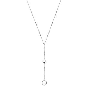 Simply Vera Vera Wang Long Circle Y Necklace