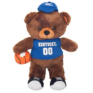 Forever Collectibles Kentucky Wildcats Locker Buddy Teddy Bear Set