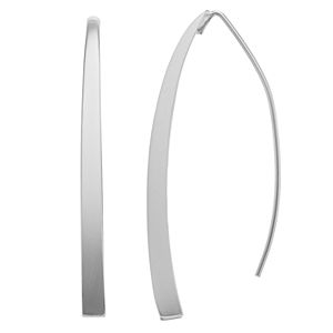 Simply Vera Vera Wang Stone Cluster Nickel Free Climber Earrings