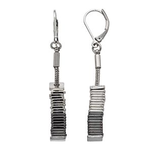 Simply Vera Vera Wang Square Bead Nickel Free Linear Earrings