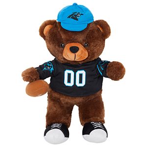 Forever Collectibles Carolina Panthers Locker Buddy Teddy Bear Set