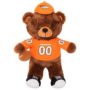 Forever Collectibles Denver Broncos Locker Buddy Teddy Bear Set