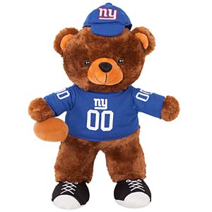 Forever Collectibles New York Giants Locker Buddy Teddy Bear Set
