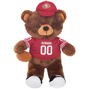 Forever Collectibles San Francisco 49ers Locker Buddy Teddy Bear Set