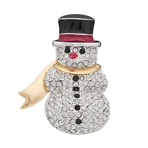 Dana Buchman Snowman Pin