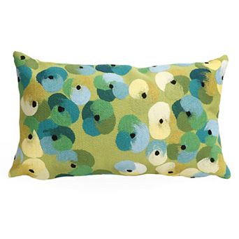 Liora Manne Visions II Pansy Indoor Outdoor Oblong Throw Pillow