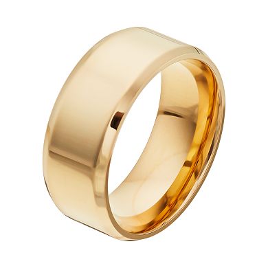 AXL 14k Gold-Over-Stainless Steel Wedding Band